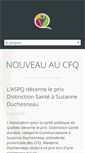 Mobile Screenshot of cfq.qc.ca